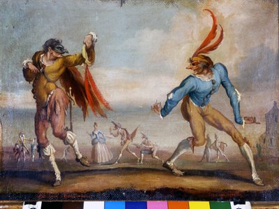 Las máscaras de la Commedia dell