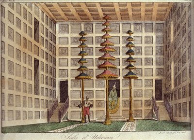 El salón del trono del Palacio de Lopburi donde el Rey Narai el Grande se reunió con embajadores franceses de Italian School