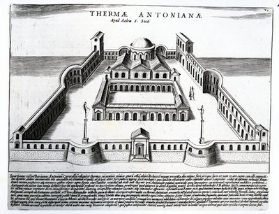 Termas Antonianas de Italian School