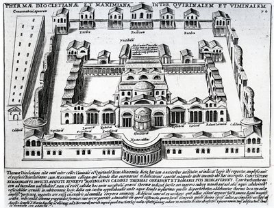 Termas de Diocleciano de Italian School