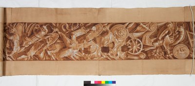 Tres dibujos después de lo antiguo de Italian School