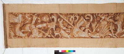 Tres Dibujos después del Antiguo, c.1750 de Italian School