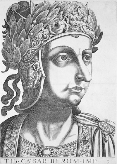 Tiberio César (42 a.C.-37 d.C.), 1596 de Italian School