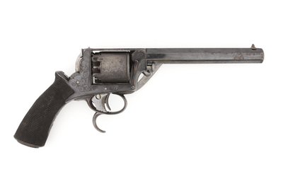Revólver Tranter Modelo Dragoon de percusión, .50 pulgadas de Italian School