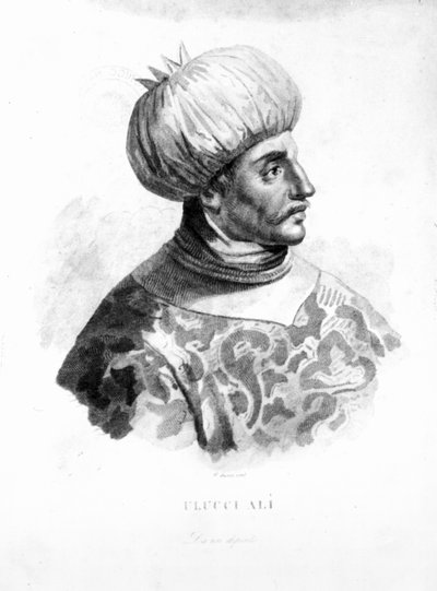 Ulucci Ali (m.1587) el pirata turco de Italian School