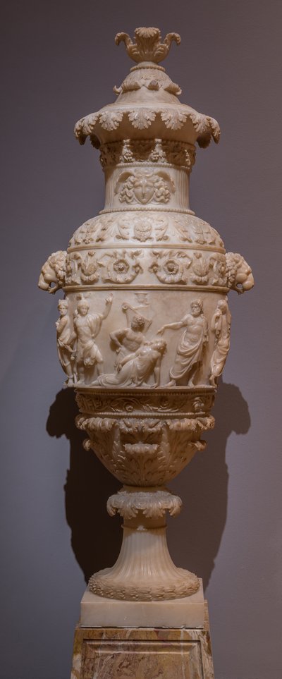 Jarrón con una escena clásica, c.1825 de Italian School