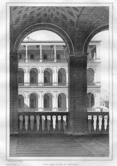 Logias del Vaticano de Italian School