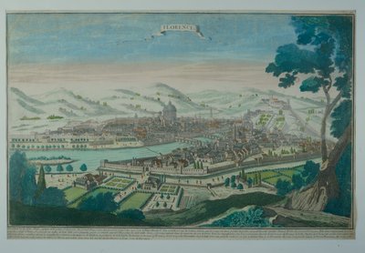 Vista de Florencia de Italian School