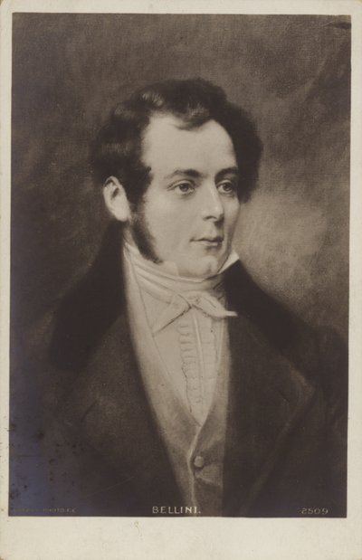 Vincenzo Bellini, compositor de ópera italiano (1801-1835) de Italian School
