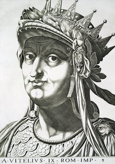 Vitellius (15-69 d.C.), 1596 de Italian School