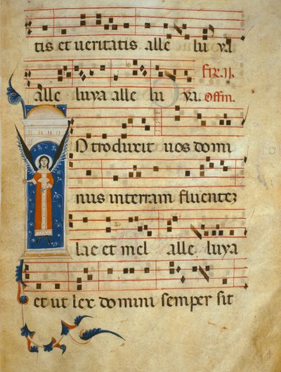 fol 4v. Gradual, c.1260 de Italian School