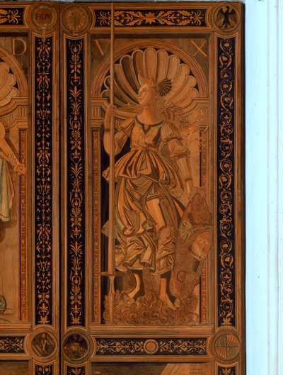 Detalle de una de las Puertas en la Sala degli Angelo, Palazzo Ducale, Urbino de Italian School Italian School