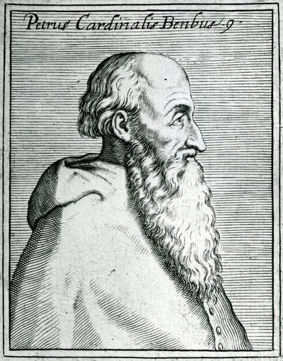 Retrato de Pietro Bembo (1470-1547) de Italian School Italian School