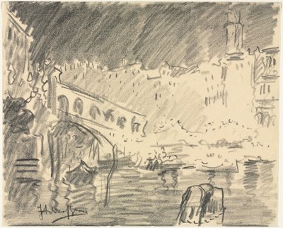 El puente de Rialto de Italico Brass