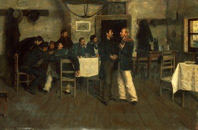 Encuentro entre Giuseppe Garibaldi y Giovanni Battista Cuneo en Taganrog, en el Mar Negro de Italo Nunes Vais