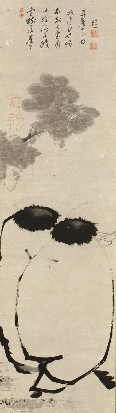 Hanshan y Shide, c. 1763 de Ito Jakuchu