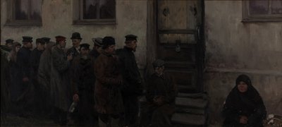 Frente a una Taberna de Ivan Alexeyevich Vladimirov