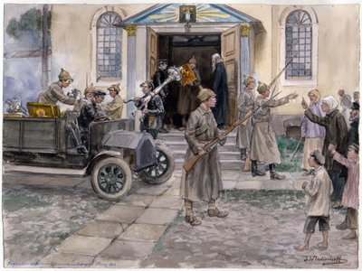 Requisition (confiscation) des tresors d