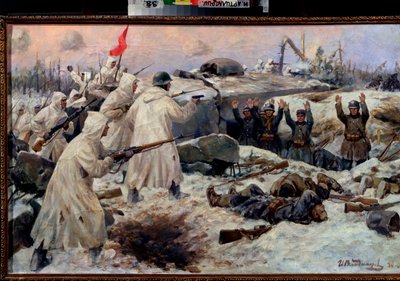 La rendición de los soldados finlandeses en 1940 de Ivan Alexeyevich Vladimirov