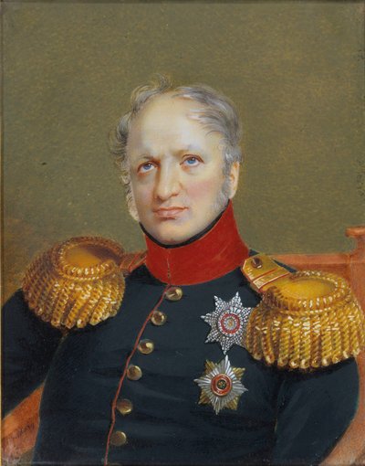 Retrato del Conde Yegor Frantsevich Kankrin 1774-1845 de Ivan Andreyevich Winberg