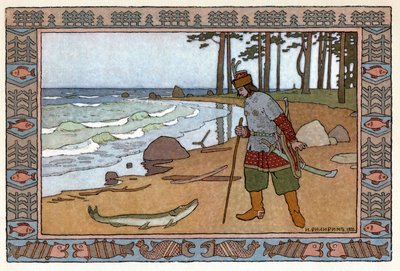 La princesa y el sapo, c.1899 de Ivan Yakovlevich Bilibin