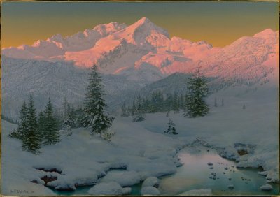 Al pie de las montañas de Garmisch, Baviera, 1922 de Ivan Fedorovich Choultse