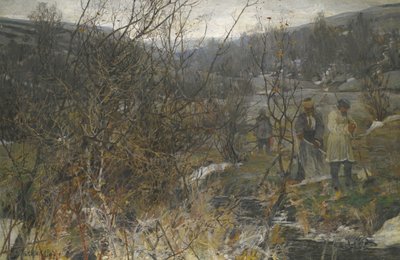 Caza de invierno de Ivan Fyodorovich Kolesnikov