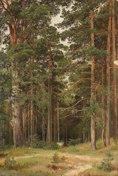 Un día de verano, Merikiul, 1895 de Ivan Ivanovich Shishkin