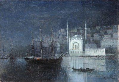 Constantinopla de noche, 1886 de Ivan Konstantinovich Aivazovsky