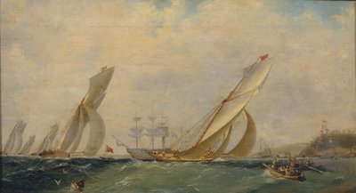 Fragata en el mar (1838) de Ivan Konstantinovich Aivazovsky