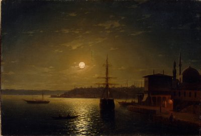 Cuerno de Oro, Turquía, después de 1845 de Ivan Konstantinovich Aivazovsky
