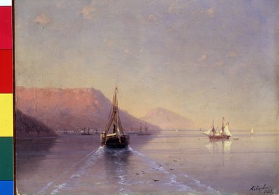 Jauietude (Tsalm). Pintura de Ivan Konstantinovich Aivazovsky (Ivan Konstantinovich Aivazovsky de Ivan Konstantinovich Aivazovsky