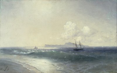 Puerto de Tallin, 1898 de Ivan Konstantinovich Aivazovsky