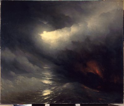 La creación del mundo de Ivan Konstantinovich Aivazovsky