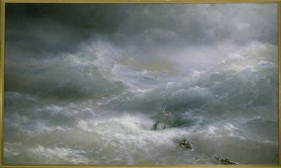La ola par Aivazovsky, Ivan Konstantinovich (1817-1900) de Ivan Konstantinovich Aivazovsky