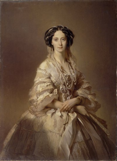 Retrato de María Alexandrovna 1824-1880, Emperatriz de Rusia de Ivan Kosmich Makarov
