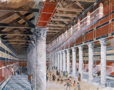 Basílica de los Baños, Ciudad Romana de Wroxeter de Ivan Lapper