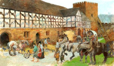 Establos del Castillo de Kenilworth de Ivan Lapper