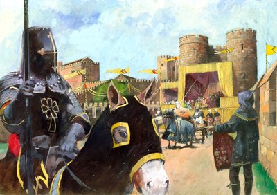 Castillo de Kenilworth, siglo XIV, c1990-2010 de Ivan Lapper