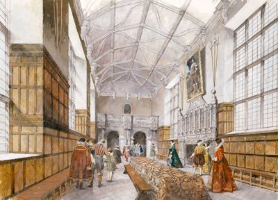 Kirby Hall, principios del siglo XVII, c1990-2010 de Ivan Lapper