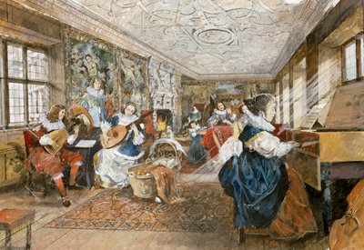 Kirby Hall, principios del siglo XVII, c. 1990-2010 de Ivan Lapper