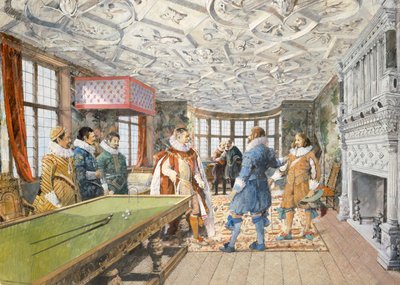 Kirby Hall, principios del siglo XVII de Ivan Lapper