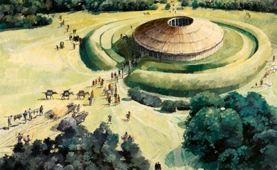 Ritual neolítico de Knowlton de Ivan Lapper
