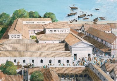 Fuerte romano de Richborough de Ivan Lapper