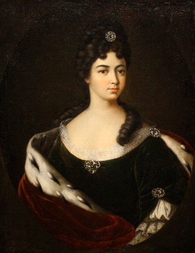 Retrato de la condesa Smaragda Maria Cantemir de Ivan Nikitich Nikitin