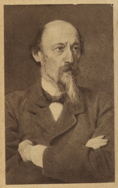 Nikolay Nekrasov, poeta ruso de Ivan Nikolaevich Kramskoy