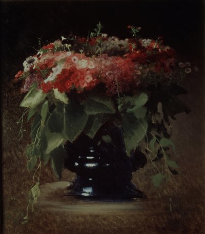 Ramo de flores. Phloxes, 1884 de Ivan Nikolaevich Kramskoy