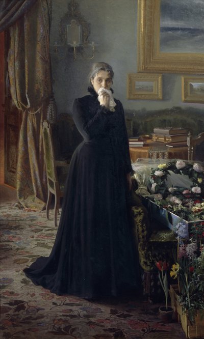 Dolor inconsolable, 1884 de Ivan Nikolaevich Kramskoy