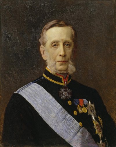 Retrato del Conde Pyotr Alexandrovich Valuyev 1815-1890, 1880 de Ivan Nikolaevich Kramskoy