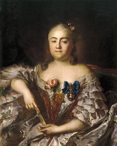 Retrato de la Condesa Varvara Alexeyevna Sheremetyeva 1711-1767, ca 1760 de Ivan Petrovich Argunov